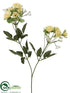 Silk Plants Direct Rambling Rose Spray - Yellow - Pack of 12