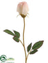 Silk Plants Direct Rose Bud Spray - Peach Bridal - Pack of 24