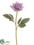 Silk Plants Direct Rose Spray - Lavender Two Tone - Pack of 12