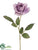 Rose Spray - Cream White Lavender Two Tone - Pack of 12