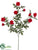 Rose Spray - Red - Pack of 12