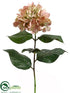 Silk Plants Direct Hydrangea Spray - Green Lavender - Pack of 12