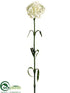 Silk Plants Direct Carnation Spray - Cream White - Pack of 12