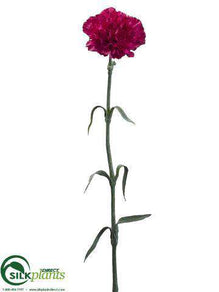 Carnation Spray - Fuchsia - Pack of 12