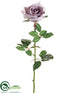 Silk Plants Direct Large Panama Rose Spray - Lavender - Pack of 12