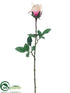 Silk Plants Direct Rose Bud Spray - Cream Beauty - Pack of 12