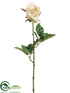 Silk Plants Direct Panama Rose Bud Spray - Cream Peach - Pack of 12
