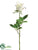 Panama Rose Bud Spray - White - Pack of 12