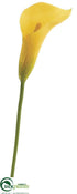 Silk Plants Direct Calla Lily Spray - Yellow - Pack of 36