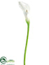 Silk Plants Direct Large Calla Lily Spray - White - Pack of 12
