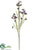 Wax Flower Spray - Purple Two Tone - Pack of 12
