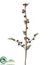 Silk Plants Direct Berry Spray - Burgundy Orange - Pack of 12
