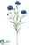 Cornflower Spray - Blue - Pack of 12
