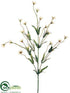 Silk Plants Direct Wild Daisy Spray - Yellow Soft - Pack of 12