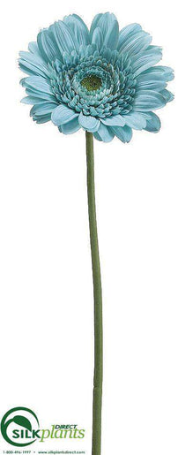 Gerbera Daisy Spray - Aqua - Pack of 12