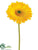 Large Gerbera Daisy Spray - Yellow - Pack of 24