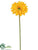 Gerbera Daisy Spray - Yellow - Pack of 12