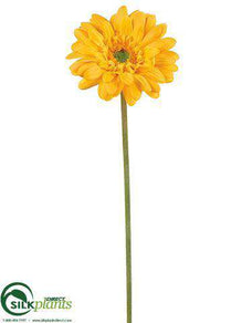 Gerbera Daisy Spray - Yellow - Pack of 12