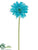 Gerbera Daisy Spray - Turquoise - Pack of 12