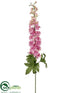 Silk Plants Direct Delphinium Spray - Pink - Pack of 12