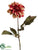 Dahlia Spray - Brick - Pack of 12