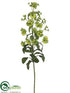 Silk Plants Direct Euphorbia Spray - Green Dark - Pack of 12