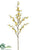 Forsythia Spray - Gold - Pack of 12