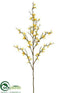 Silk Plants Direct Forsythia Spray - Gold - Pack of 12