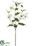 Silk Plants Direct Gloriosa Spray - Cream - Pack of 12