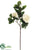Gardenia Spray - White - Pack of 6