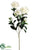 Gardenia Spray - White - Pack of 12