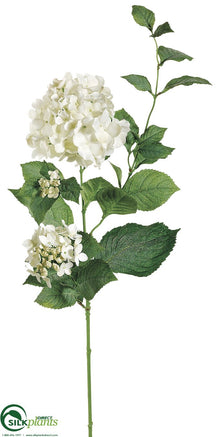 Hydrangea Spray - Cream - Pack of 12