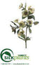 Silk Plants Direct Helleborus Spray - Champagne Green - Pack of 12
