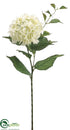 Silk Plants Direct Hydrangea Spray - Cream White - Pack of 12