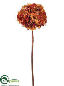 Hydrangea Spray - Sienna - Pack of 12