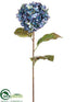 Silk Plants Direct Hydrangea Spray - Blue Yellow - Pack of 12