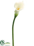 Silk Plants Direct Calla Lily Spray - White - Pack of 12