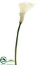 Silk Plants Direct Large Calla Lily Spray - White - Pack of 12