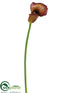 Silk Plants Direct Calla Lily Spray - Orange - Pack of 12