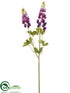 Silk Plants Direct Lupinus Spray - Purple - Pack of 12