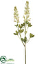 Silk Plants Direct Lupinus Spray - White - Pack of 12