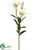 Easter Lily Spray - White - Pack of 12