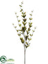 Silk Plants Direct Lonicera Leaf Spray - Green - Pack of 12