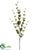 Lonicera Leaf Spray - Green - Pack of 12