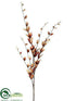 Silk Plants Direct Lonicera Leaf Spray - Jute - Pack of 12