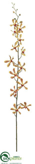 Silk Plants Direct Vanda Orchid Spray - Yellow - Pack of 12
