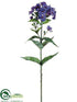 Silk Plants Direct Phlox Spray - Blue - Pack of 12