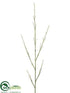 Silk Plants Direct Prunus Spray - Green - Pack of 12