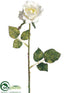 Silk Plants Direct Rose Spray - Cream White - Pack of 24