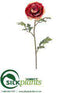 Silk Plants Direct Ranunculus Spray - Rose Antique - Pack of 12